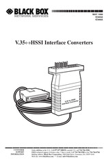 Black Box IC946A Manual