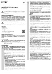 Reely 1780646 Important Informations