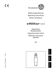 IFM Electronic Efector 160 LI2 Operating Instructions Manual