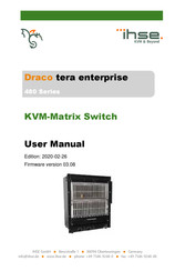 Ihse Draco tera 480 Series User Manual