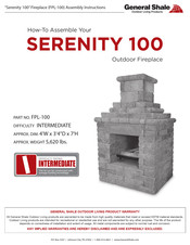 General Shale FPL-100 Assembly Instructions Manual