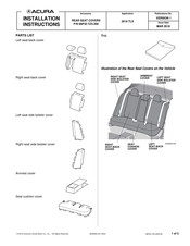 Acura 08P32-TZ3-200 Installation Instructions