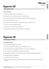 BBC Bircher Hyperion 3D Quick Installation Manual