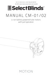 SelectBlinds MOTION CM-02 Manual