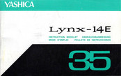 Yashica Lynx-14E Instruction Booklet