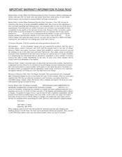 Vectronics VEC-830K Instruction