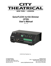 City Theatrical QolorFLEX 5750 User Manual