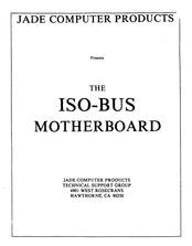 Jade ISO-BUS Manual