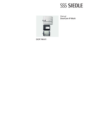 SSS Siedle DoorCom IP Multi DCIP 740 Series Manual