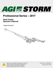 Agi Storm Professional 2017 Series Operator's Manual