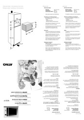 Atag MC311F Installation Instructions