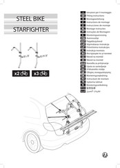 M-Way STEEL BIKE STARFIGHTER x2 Fitting Instructions Manual