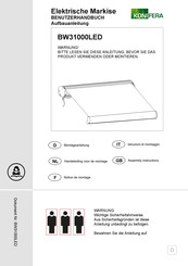 Konifera BW31000LED Assembly Instructions Manual