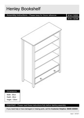 Henley 614/3222 Assembly Instructions Manual