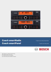 Bosch Coach smartPanel NAFTA 7 620 210 046 Software Update Instructions