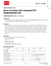 Rohm BD9B304QWZ-EVK-001 User Manual