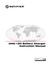 Notifier CHG-120 Instruction Manual