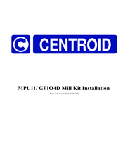 Centroid GPIO4D Installation Manual