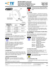 Te Connectivity AMP NETCONNECT 1499119-1 Instruction Sheet