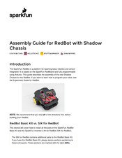 sparkfun RedBot with Shadow Chassis Assembly Manual
