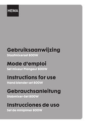 Hema 80.00.5003 Instructions For Use Manual