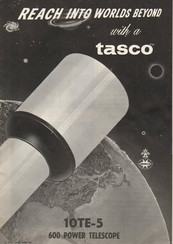 Tasco 10TE-5 Instructions Manual