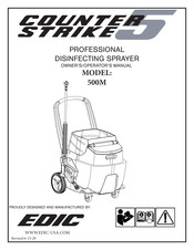 Edic COUNTER STRIKE 5 Owner's/Operator's Manual