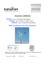EVEREADY Kestrel 1112-3500-048 Manual