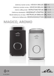 eta MAGICO Instructions For Use Manual