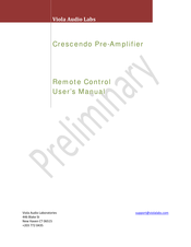 Viola Systems Crescendo User Manual