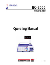 ISHIDA BC-3000 Operating Manual