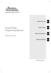 Boston Scientific DB-4511 Directions For Use Manual