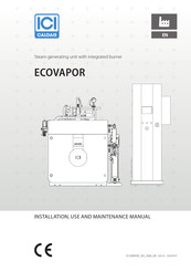 ICI Caldaie ECOVAPOR 800 ECS72 Instructions For Installation, Use And Maintenance Manual