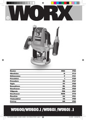 Worx WU600.1 Operating Instructions Manual