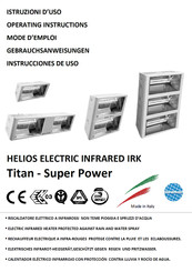 Helios Titan Series Operating Instructions Manual