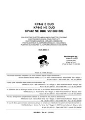 Ravaglioli KP442 NE DUO VS1300 BIS Manual