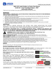Larson Electronics LEDEQ-PK-24X2-CPR-SPFL Instruction Manual