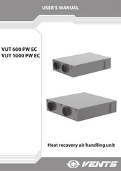 Vents VUT 600 PW EC User Manual