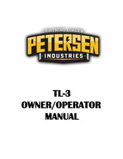 Petersen TL-3 Owner's/Operator's Manual