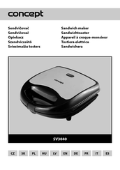 Concept2 SV3040 Manual