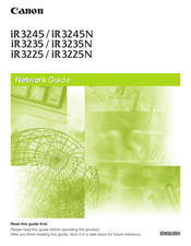 Canon Ir3225 Manuals Manualslib