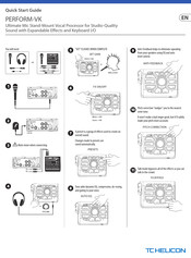 Tc-helicon PERFORM-VK Manuals | ManualsLib