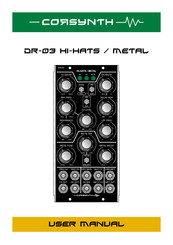 Corsynth DR-03 Hi-Hats / Metal User Manual