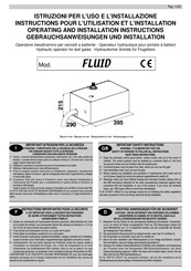 Rib FLUID Operating And Installation Instructions