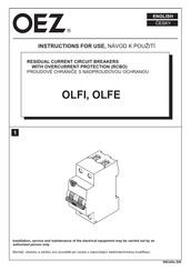 Oez OLFI Instructions For Use