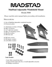 Madstad Engineering MadStad Manual