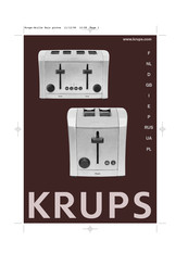 Krups TT930030 Manual