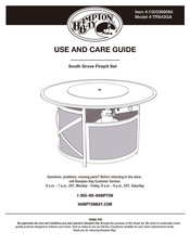 Hampton Bay TRS43GA Use And Care Manual
