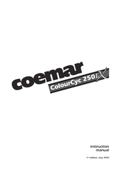 Coemar ColourCyc 250LX Instruction Manual