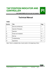 Treetech PI Technical Manual
